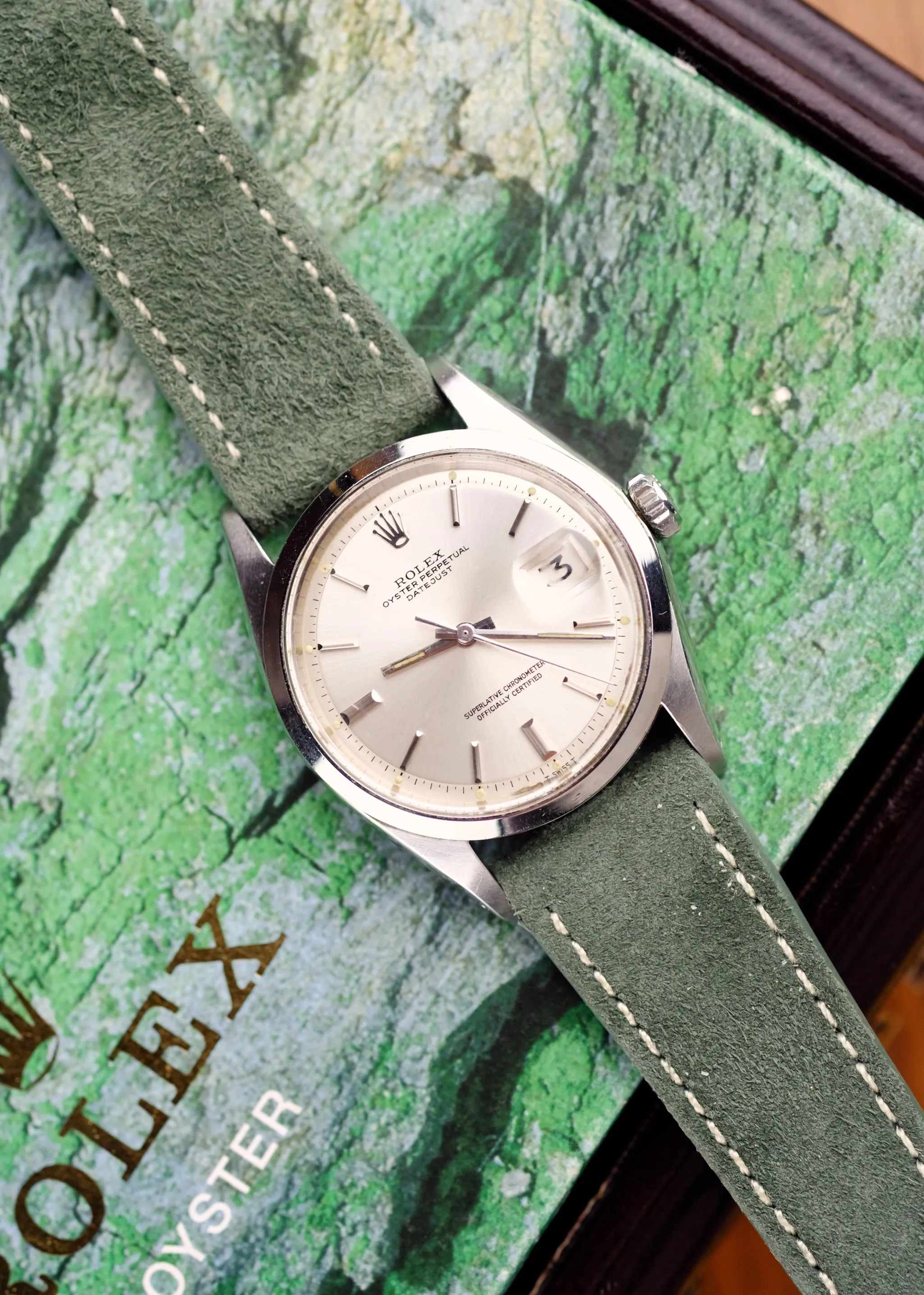 Rolex Datejust 1600 Silver Dial - 1970
