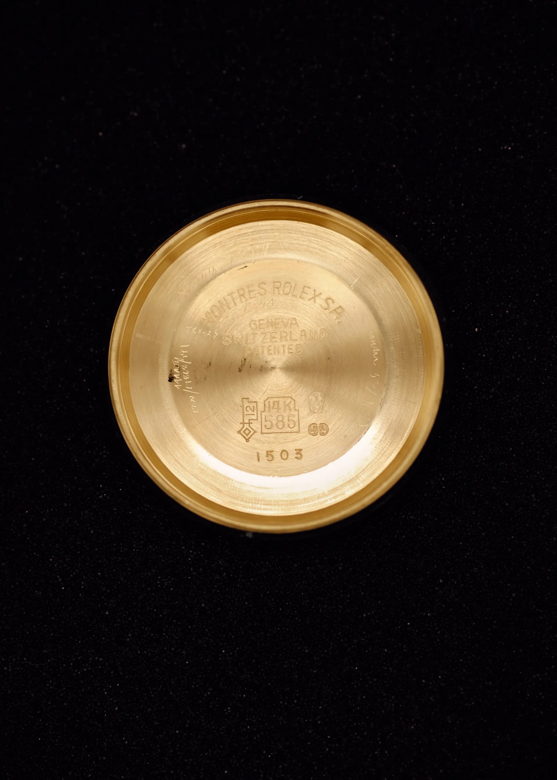 Rolex Oyster Perpetual Date 1503 14k Gold - 1976