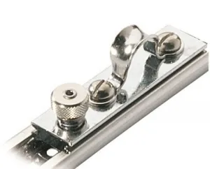 RONSTAN SERIES 27 C-TRACK SLIDE - SADDLE TOP AND STOP - DISCONTINUED PRODUCT