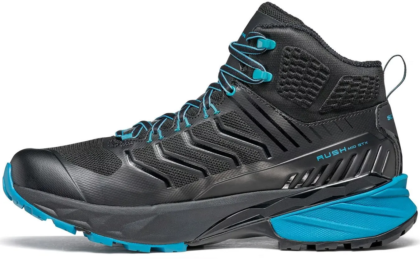 Scarpa Rush Mid GORE-TEX Walking Boots - Black