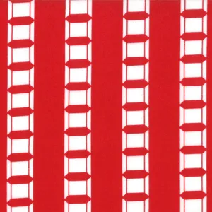 Sew Stitchy Spools on Red by Moda Fabrics