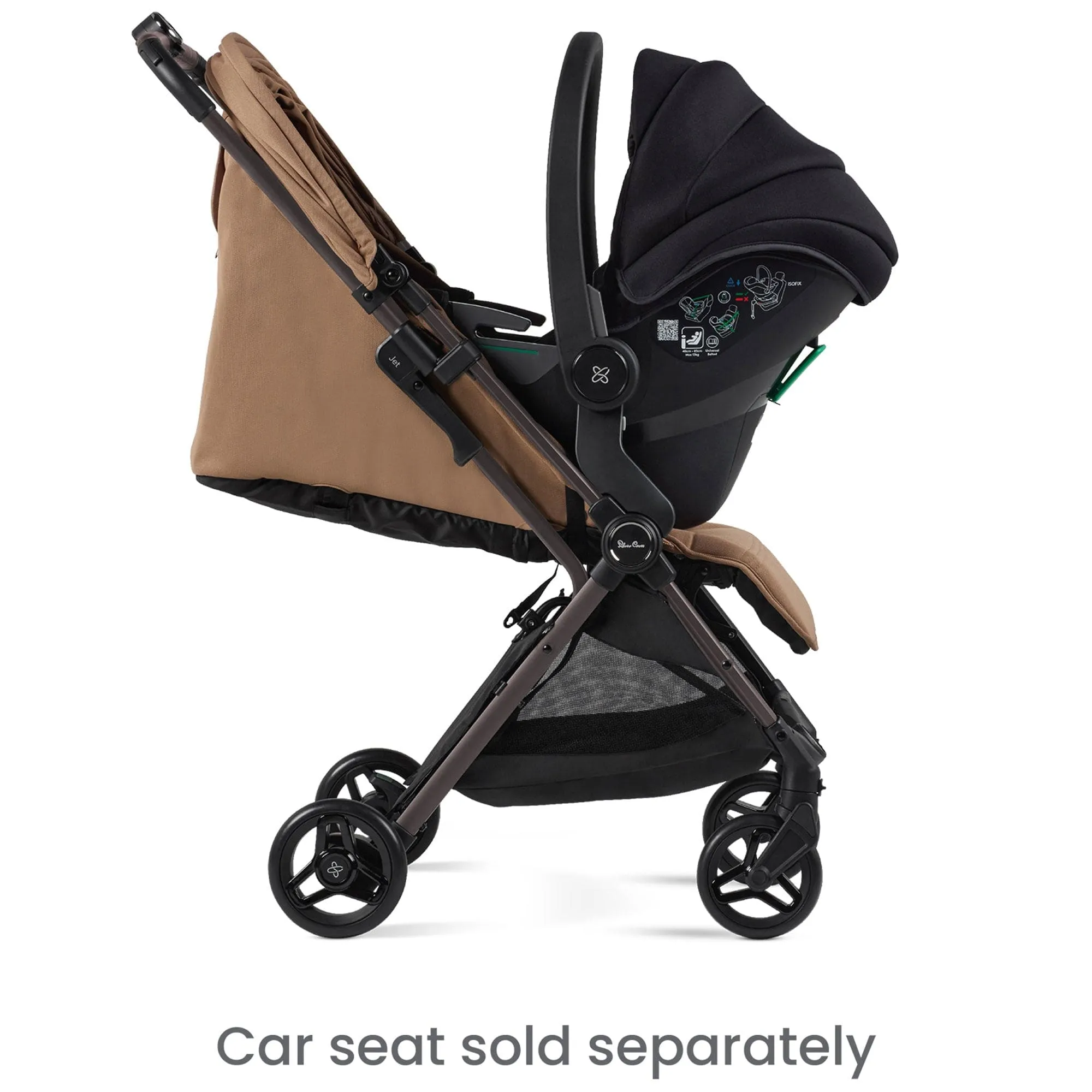 Silver Cross Jet 5 Pushchair in Cinnamon