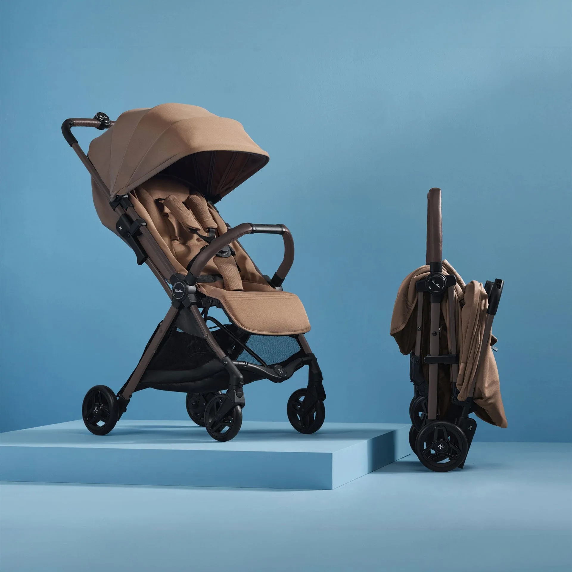 Silver Cross Jet 5 Pushchair in Cinnamon