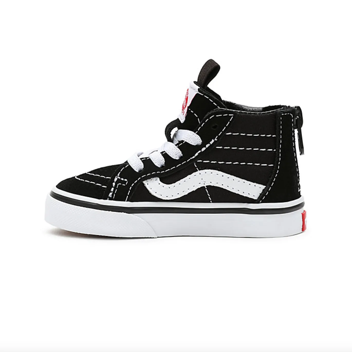 SK8-HI ZIP PEUTERSCHOENEN 1-4 JAAR