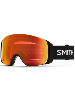 Smith 4D MAG Goggle Black/ChromaPop Everyday Red Mirror    Bonus Lens 2026