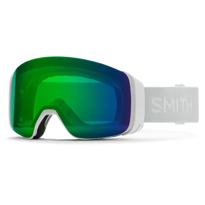 SMITH 4D Mag goggles - White Vapor w/ Everyday Green Mirror