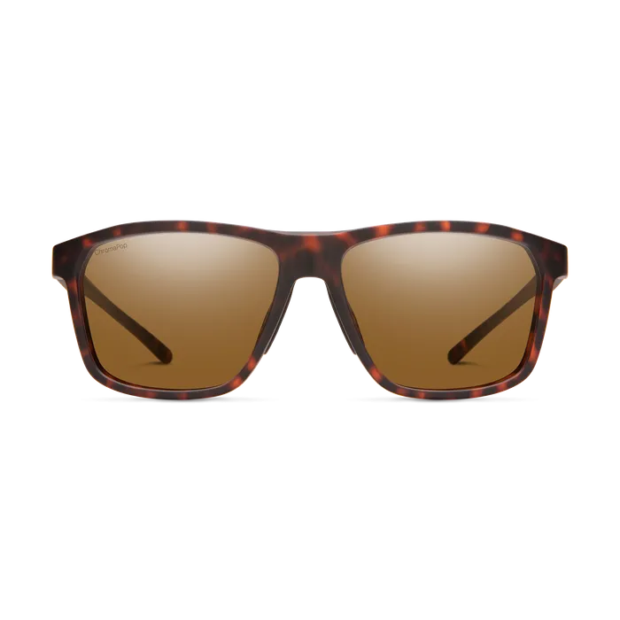 Smith Pinpoint Sunglasses Matte Tortoise || ChromaPop Polarized Brown