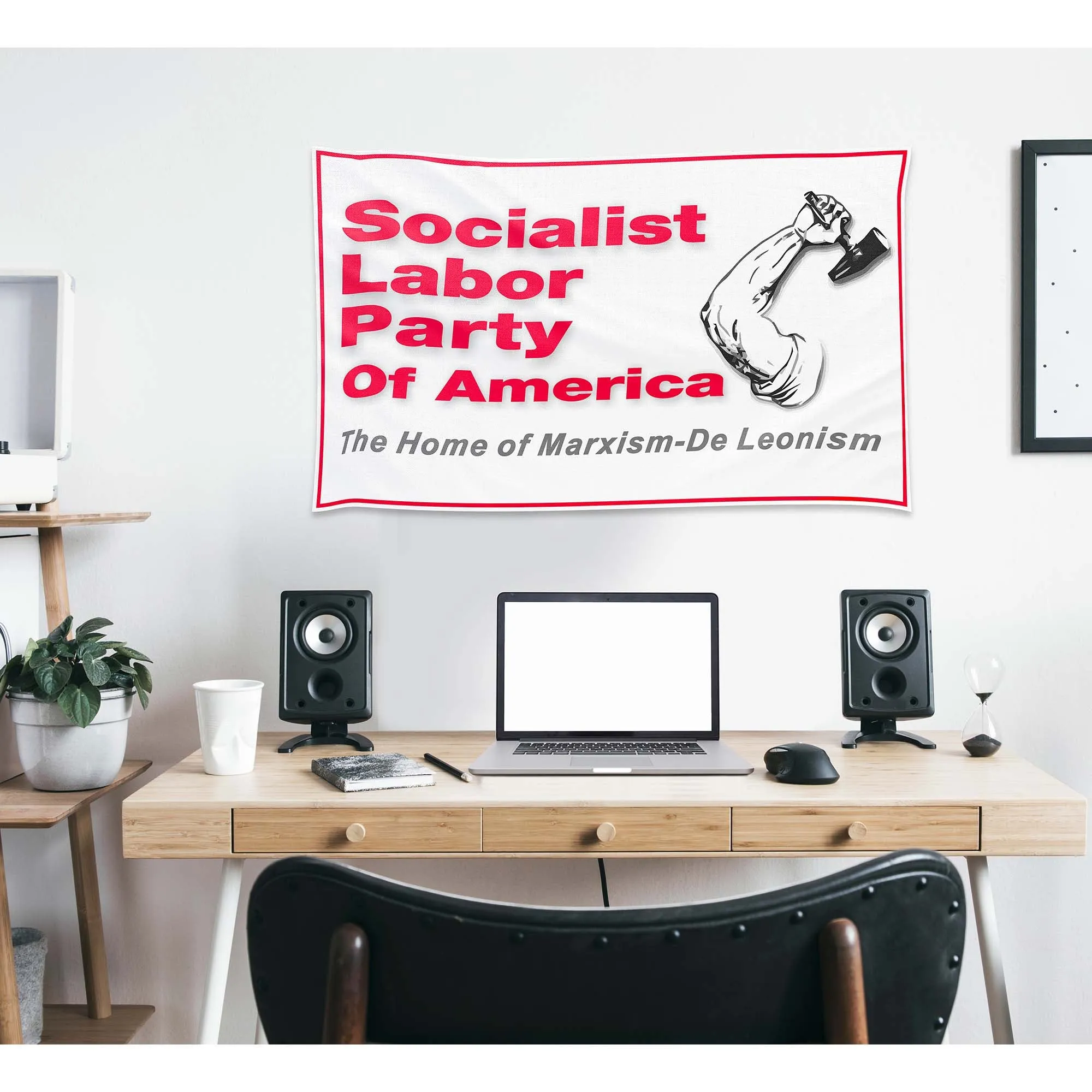 Socialist Labor Party USA Flag Banner
