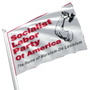 Socialist Labor Party USA Flag Banner