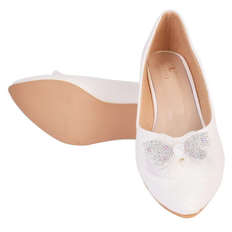 Sophisticated & Charming Slip-On Block Heels Ballerinas With Stylish Buckle
