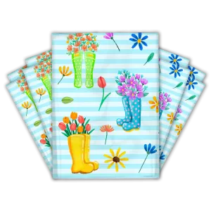 Spring Rain boots 10x13 Premium Poly Mailer - set of 10