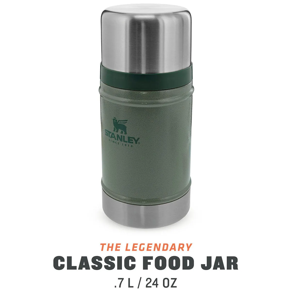 Stanley Classic Legendary Food Jar 700ml Hammertone Green