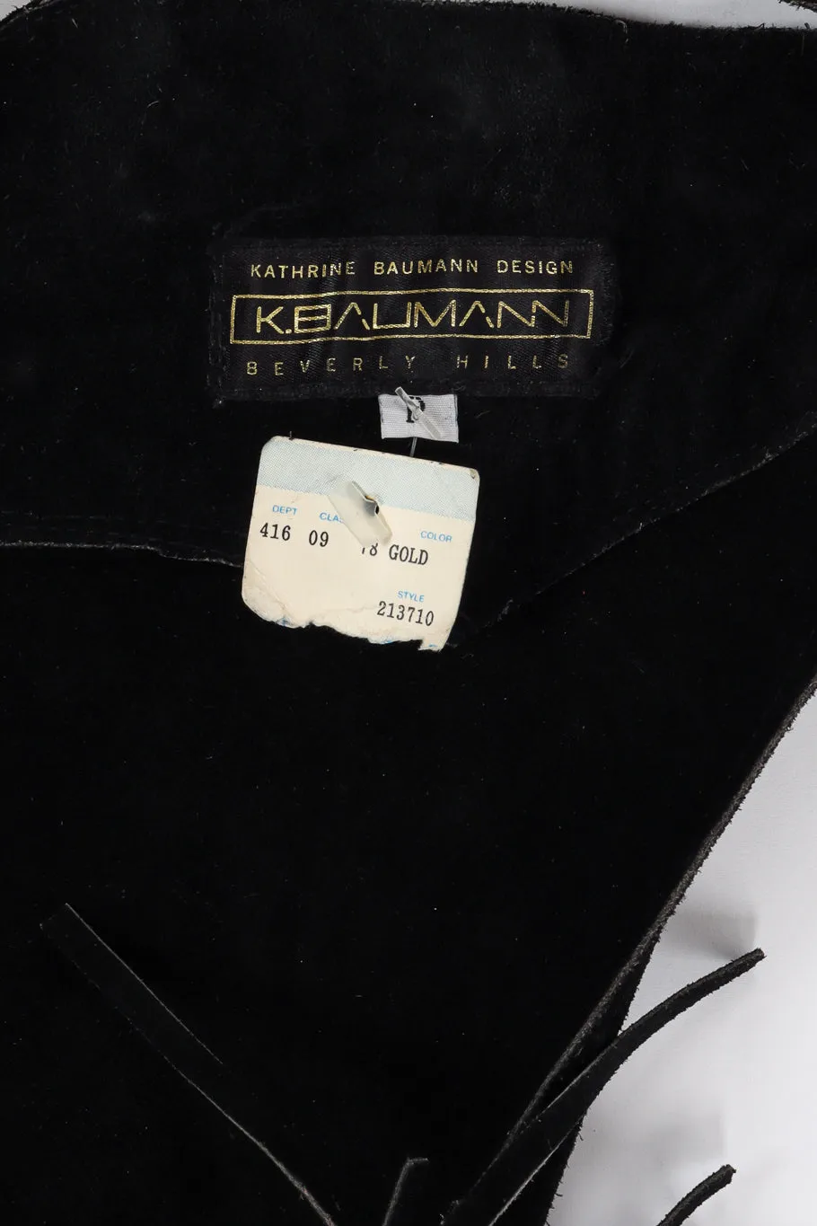 Stardust Studded Suede Fringe Chaps