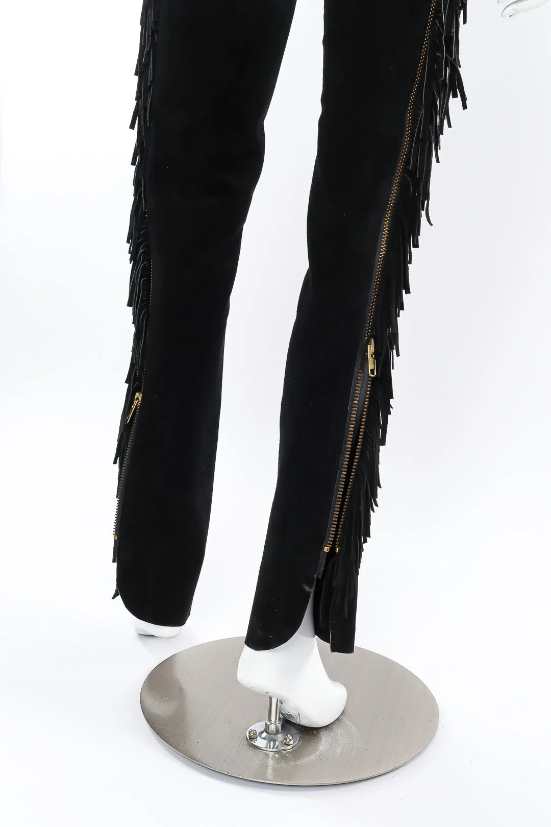 Stardust Studded Suede Fringe Chaps