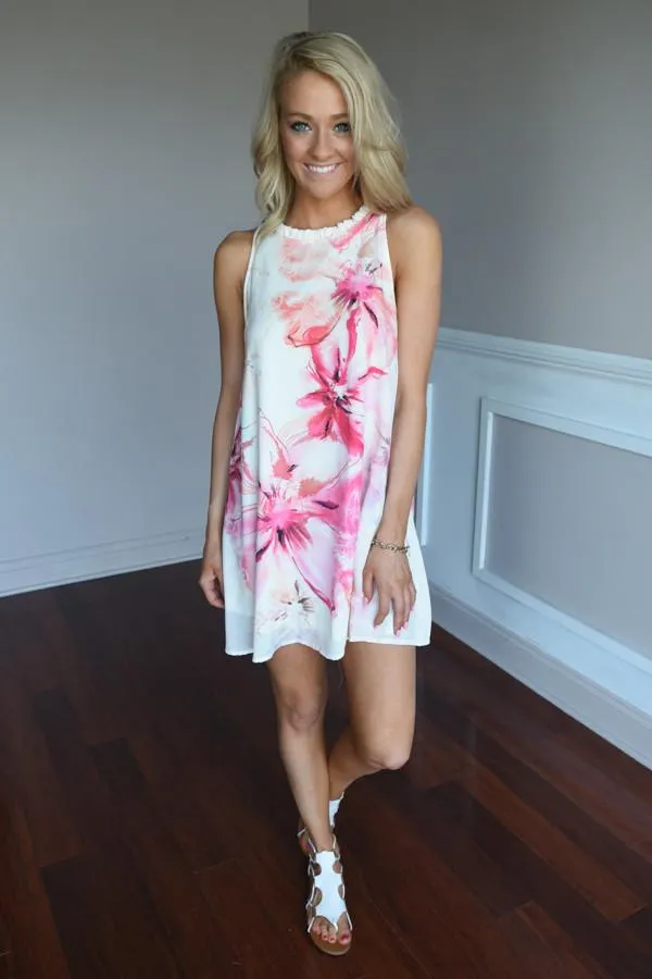 Summer Bliss Floral Dress