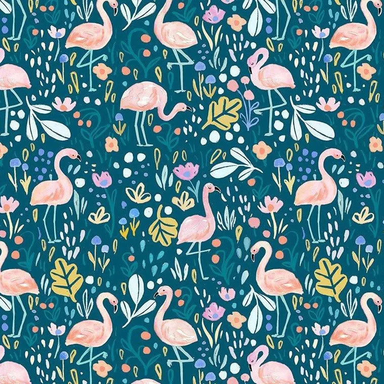 Summer Lovin Flamingo Fling in Mutli by Clara Jean