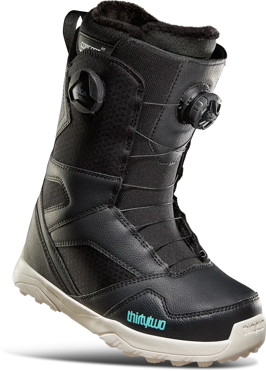 Thirtytwo STW Double Boa Snowboard Boots Womens Black