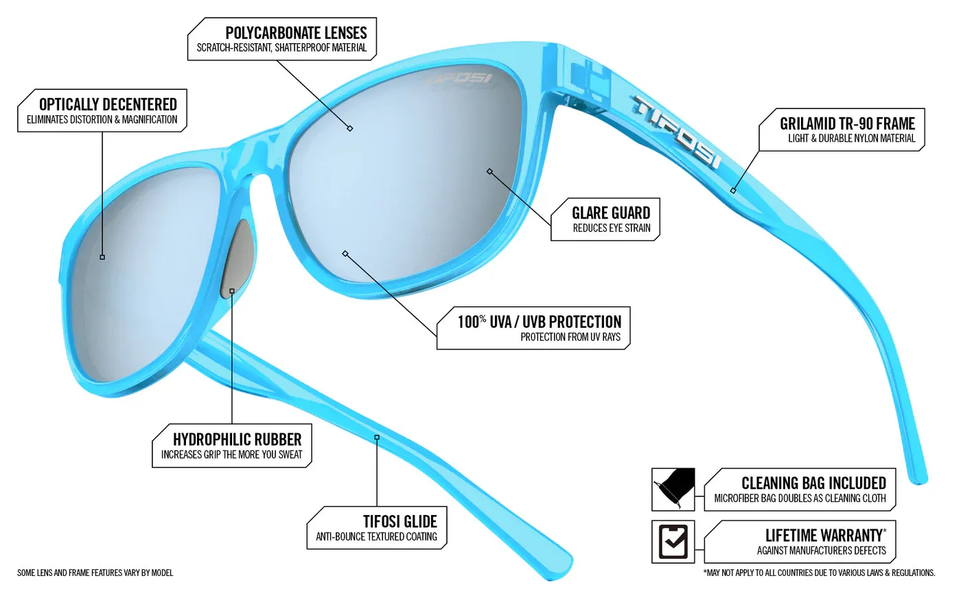 TIFOSI Swank Sport Sunglasses - Rainbow Shine
