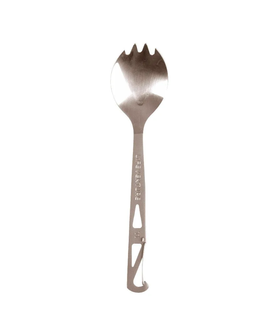 TITANIUM LONG HANDLED SPOON