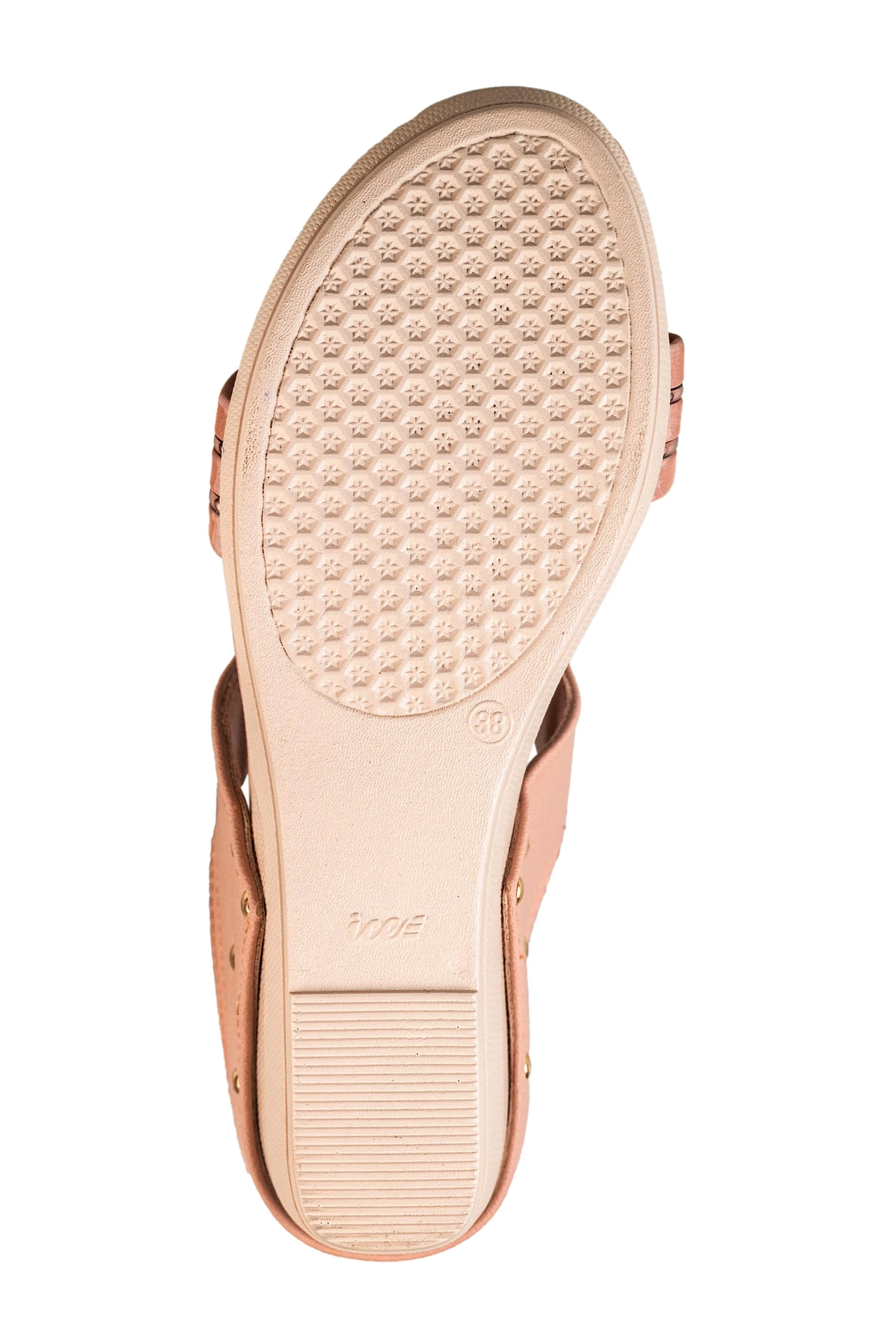 Trendz Ladies Peach Chappal