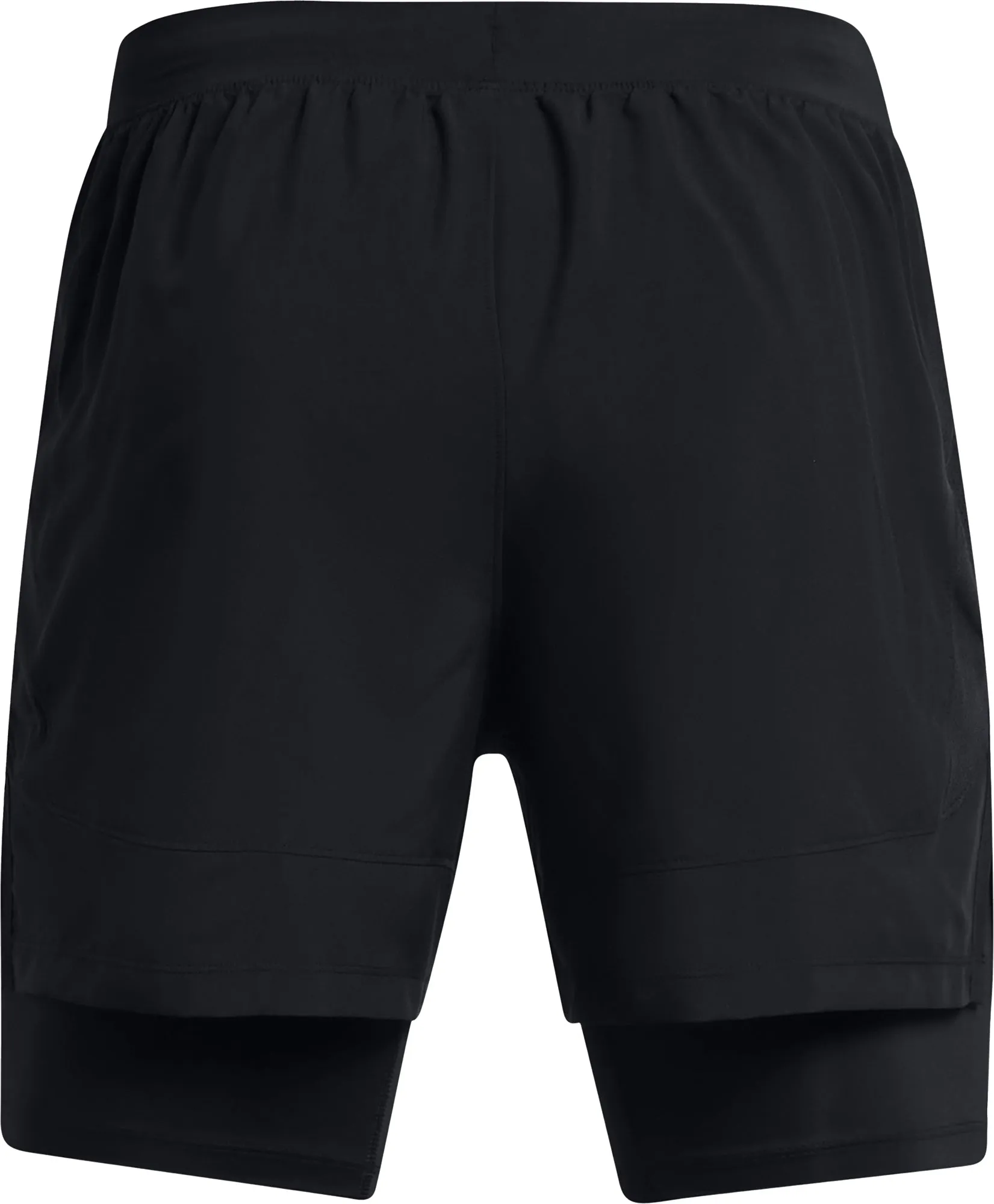 Under Armour Launch 2 In 1 Mens Running Shorts - Black