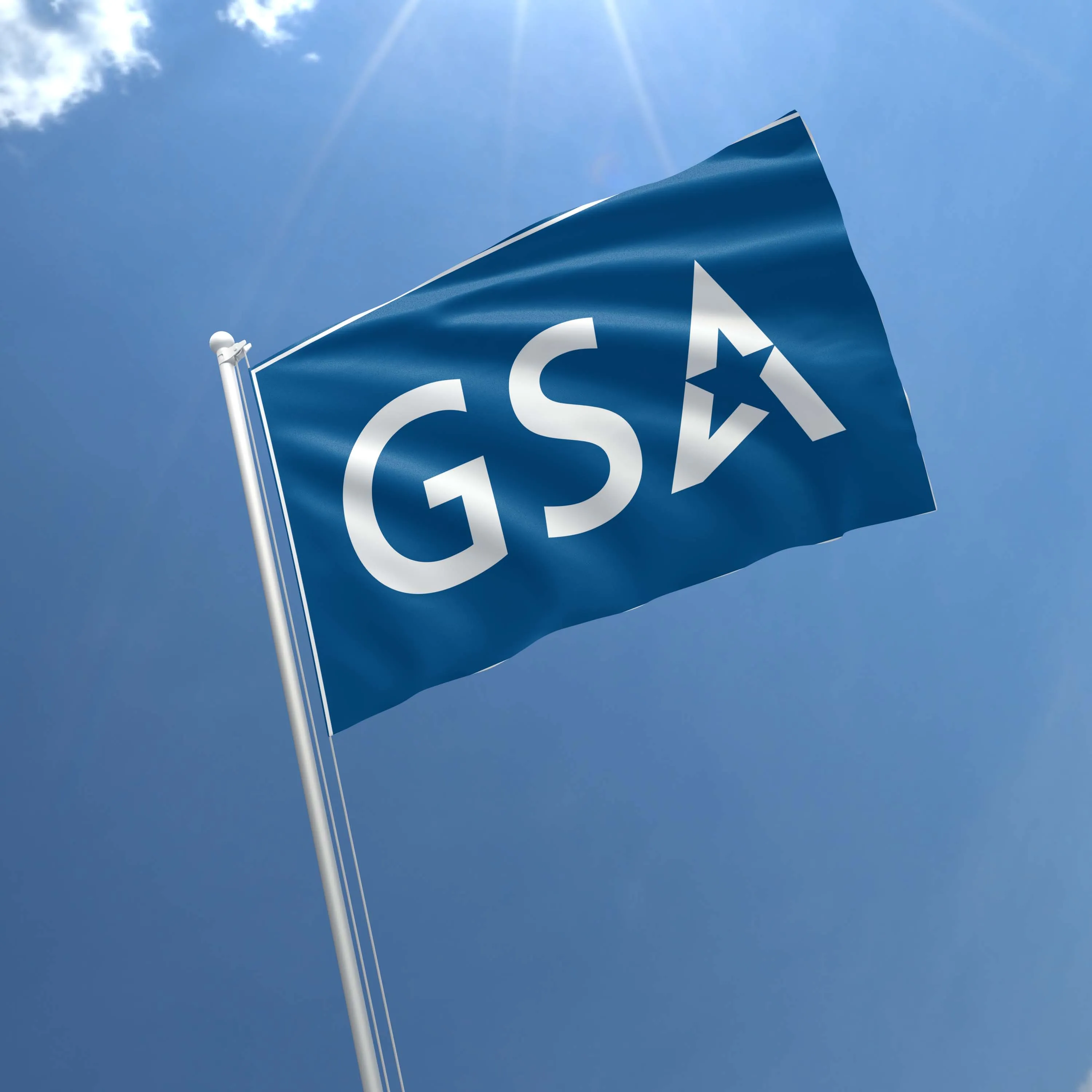 US General Services Administration GSA USA Flag Banner