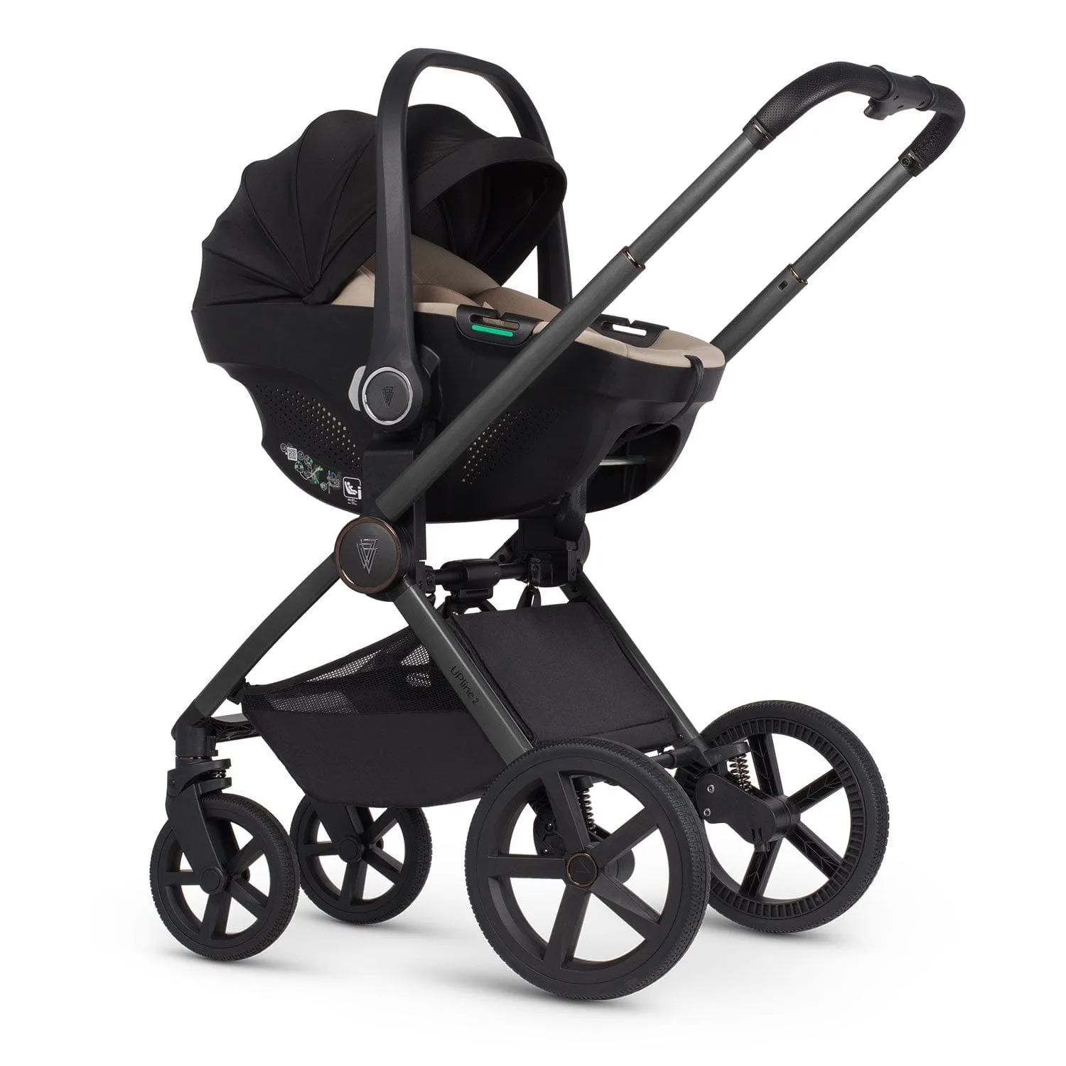 Venicci Tinum Upline 2 3 in 1 Travel System - Aloe