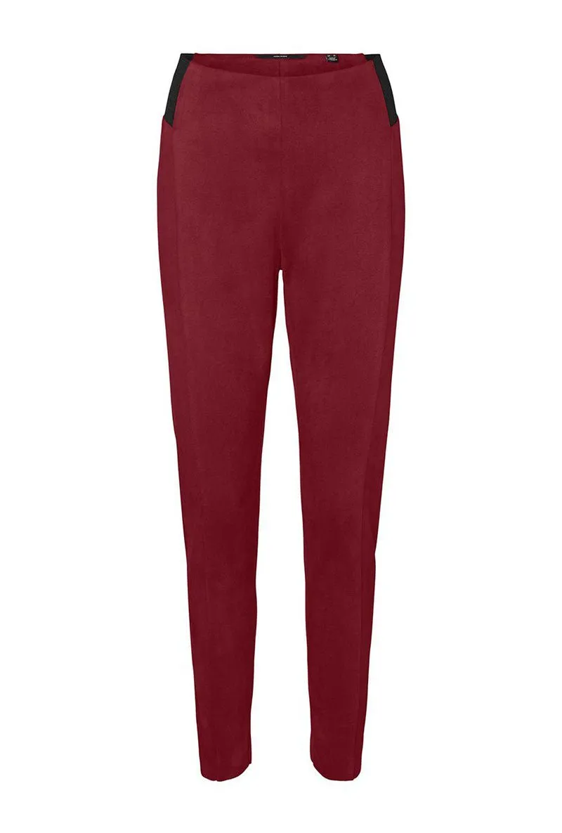 VERO MODA CAVA FAUX SUEDE LEGGINGS