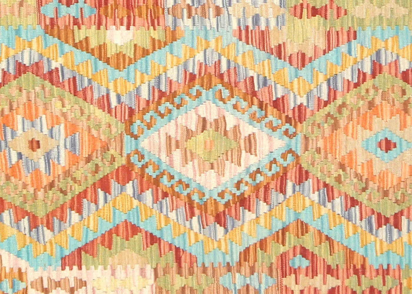 Vintage Afghan Maimana Kilim Runner - 2'8" x 9'5"
