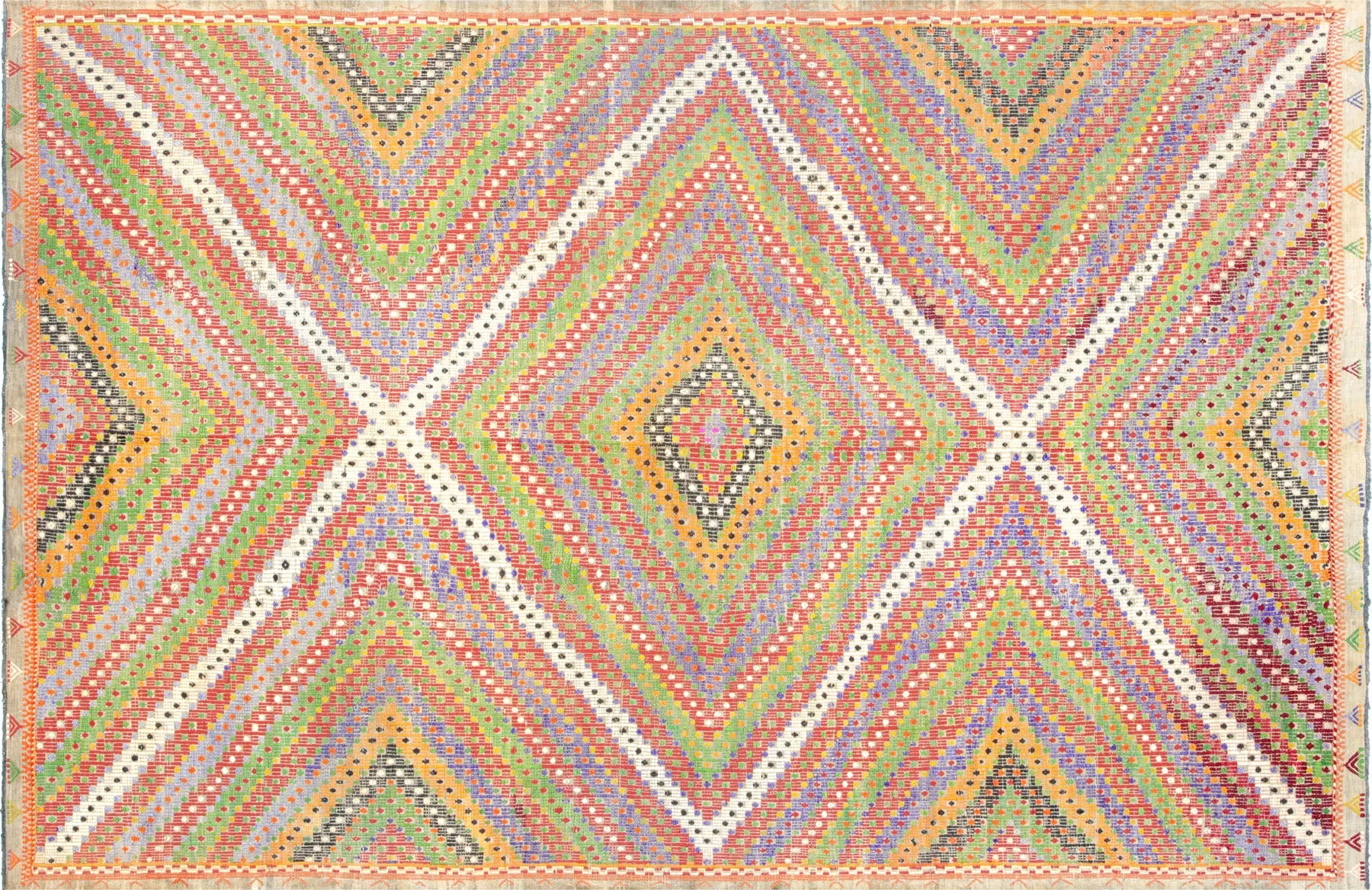 Vintage Turkish Kilim - 6'2" x 9'7"