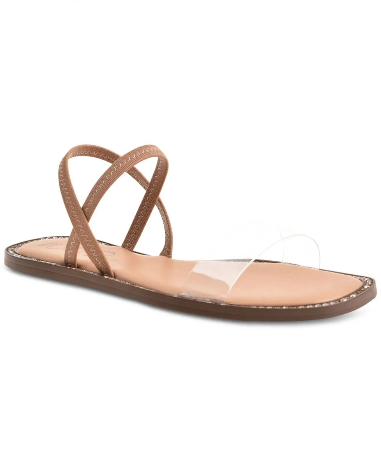 Wild Pair Celeste Sandals Amputee Replacement Left Shoe Only Clear Vinyl 6.5M