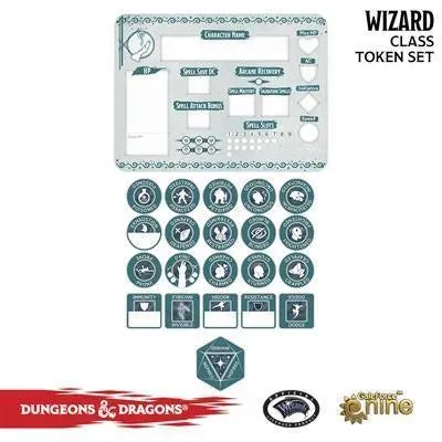 Wizard Token Set