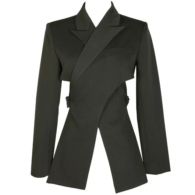 Women Long Jacket - Split Jacket | Womens Modern Blazer | Suit Coat