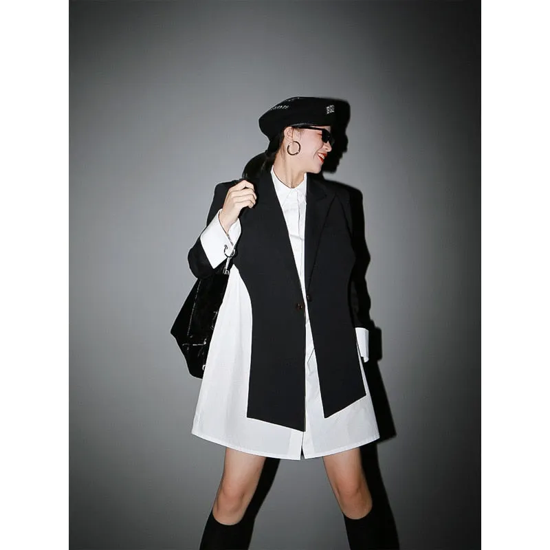 Women Long Jacket - Split Jacket | Womens Modern Blazer | Suit Coat