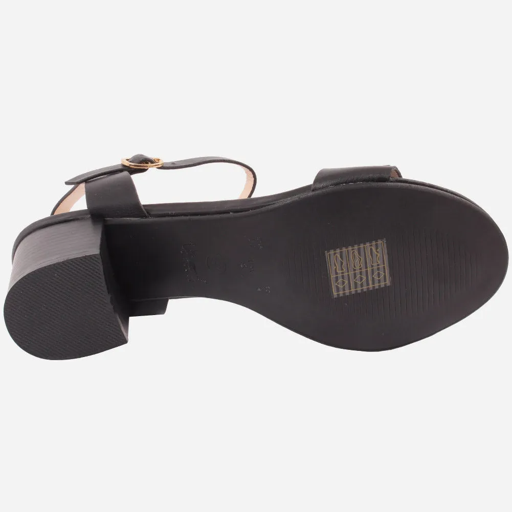 Women "CINTIA" Simple and Stylish Block Heel Sandals