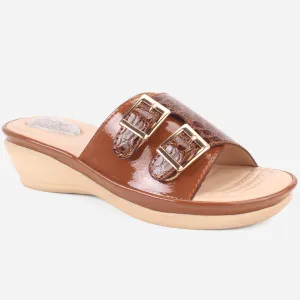 Women "HAZEL" Comfort Open Toe Slippers