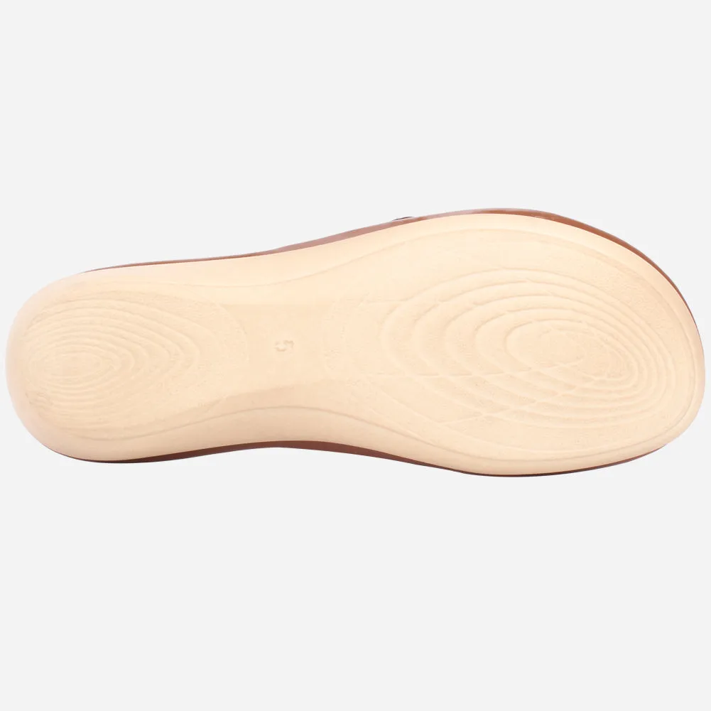 Women "HAZEL" Comfort Open Toe Slippers
