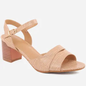 Women "MIRZA" Stylish Low Block Heel Sandals