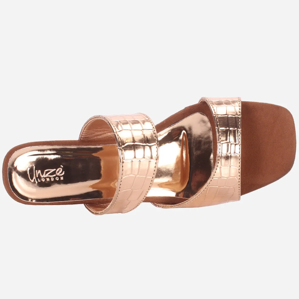 Women "ROWAN" Fancy Block Heel Sandals