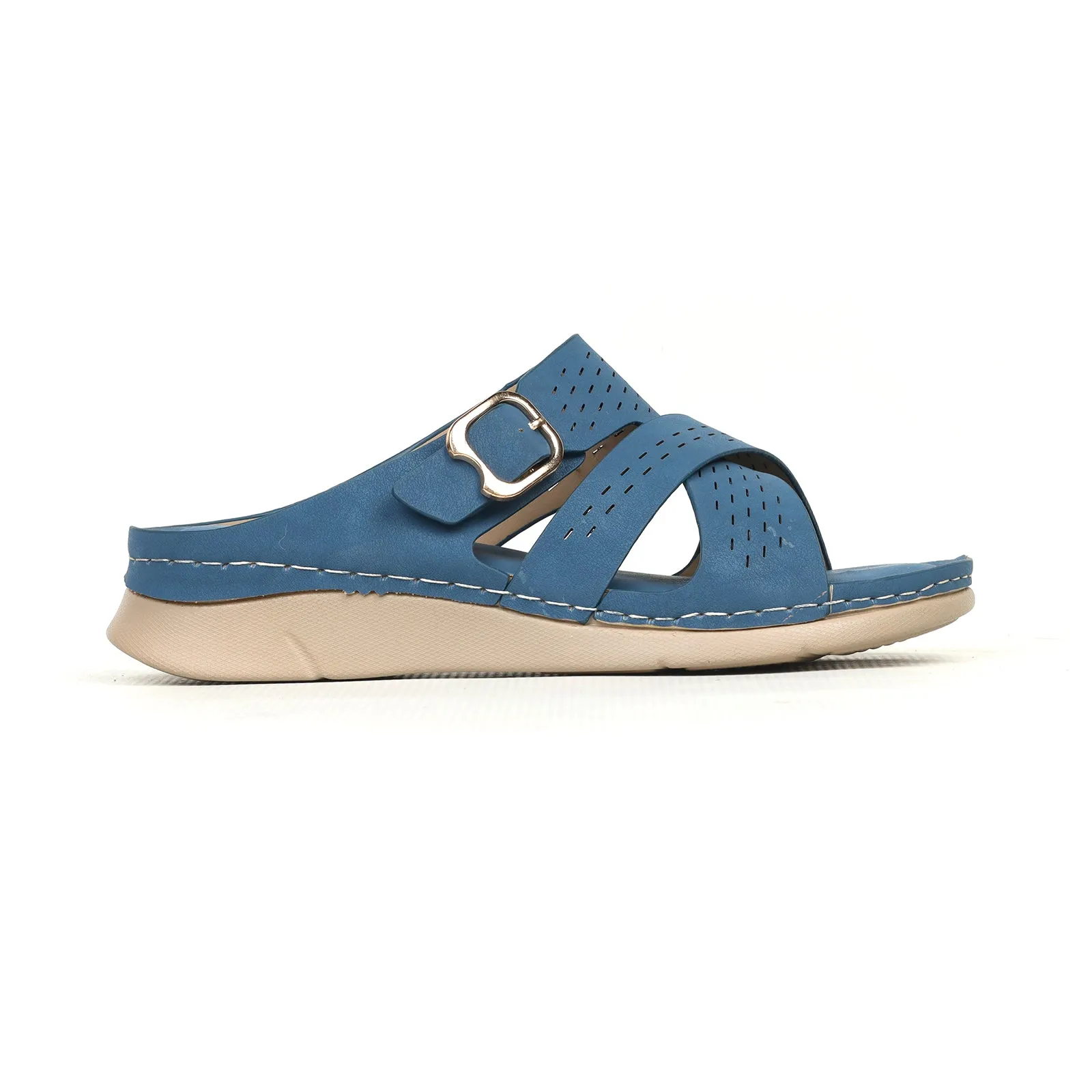 Women's Buckled Slippers
