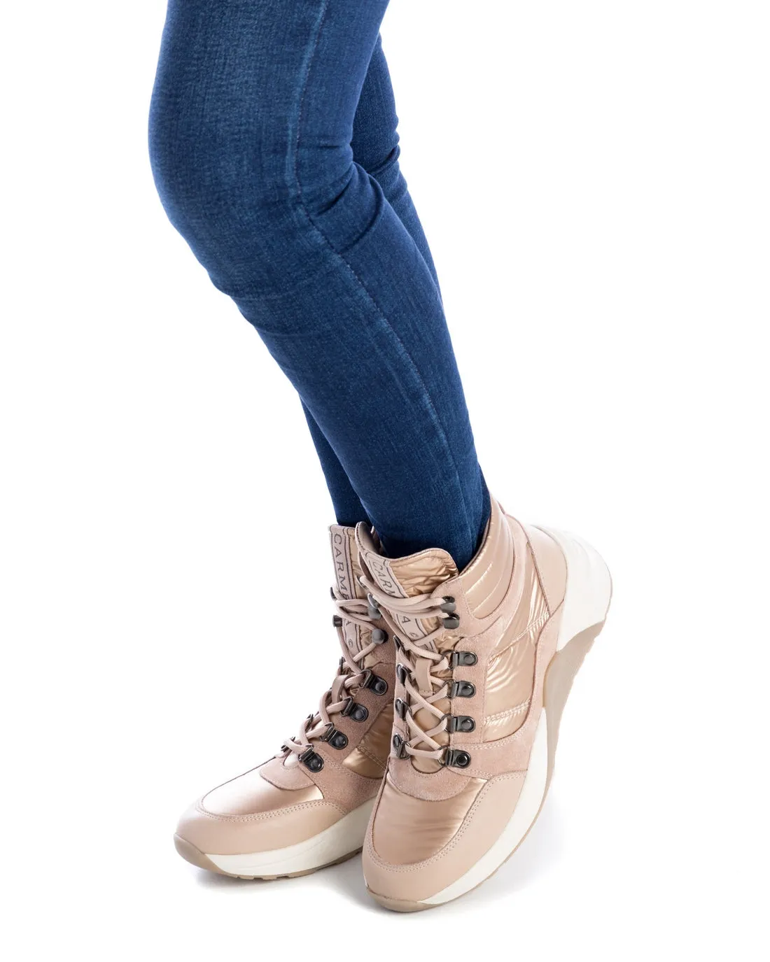 Women's Casual Booties By XTI 160293 Nude