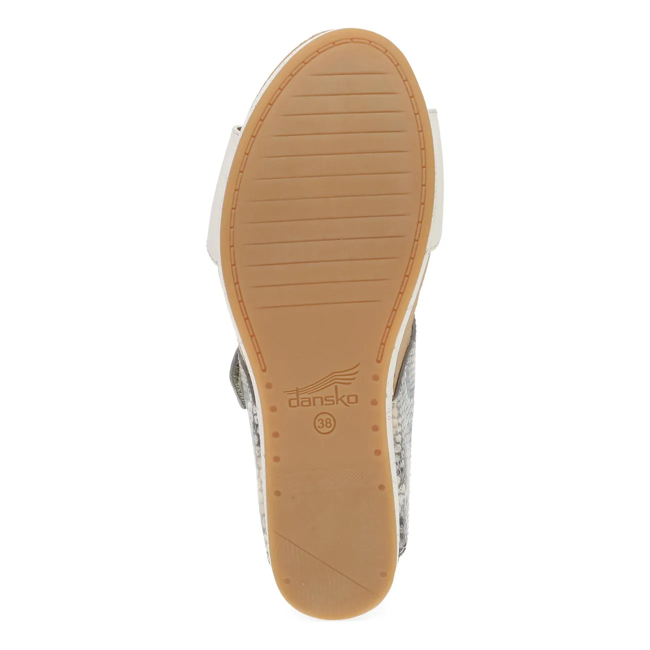 Women's Dansko Shannon 10001640300 Color:  Snake/Ivory Leather