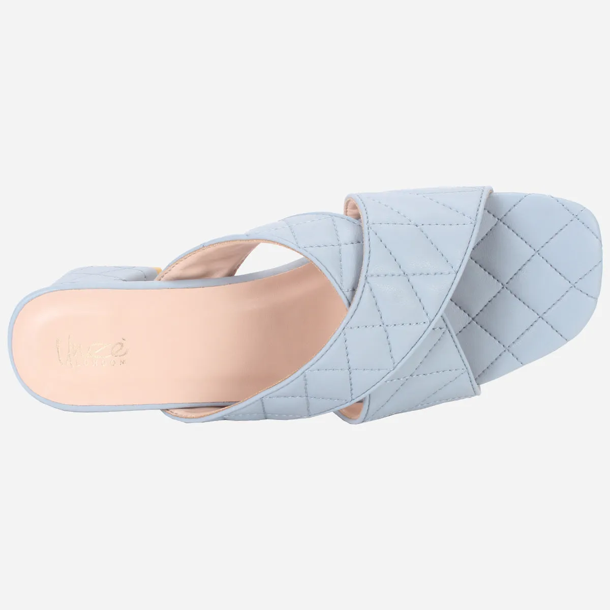 Women's "BAHITI" Quilted Crossbody Designer Sandals