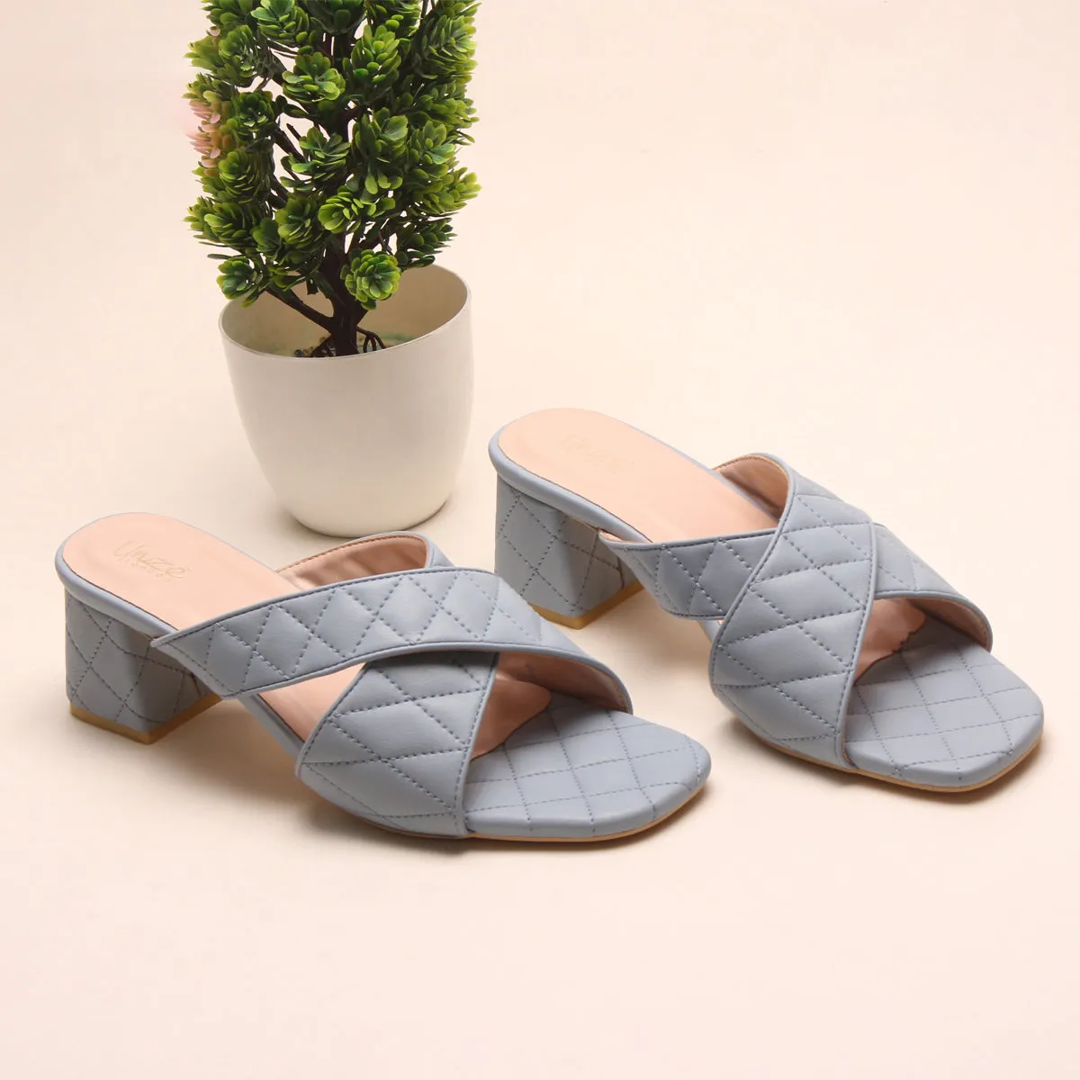 Women's "BAHITI" Quilted Crossbody Designer Sandals