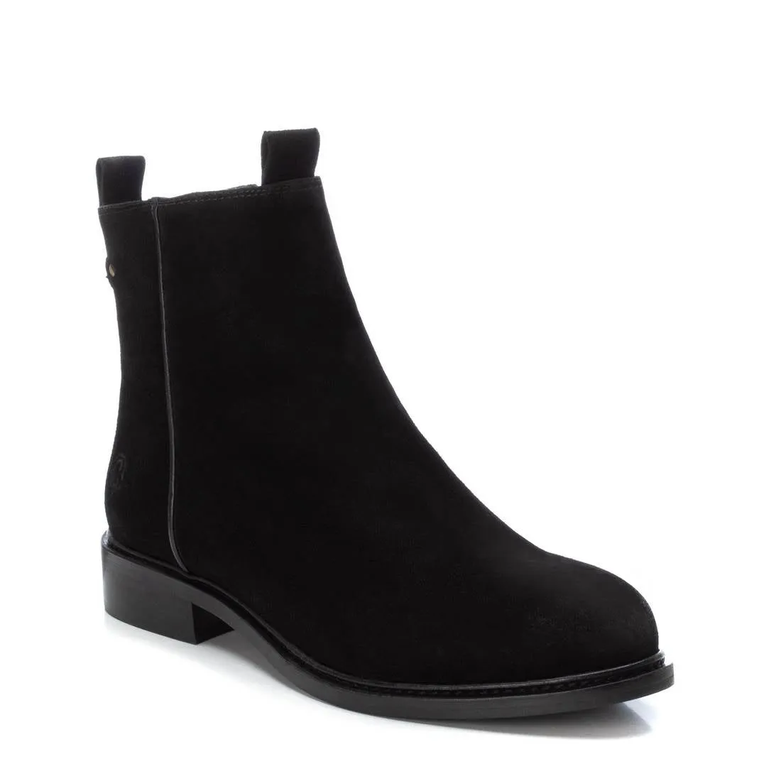 Women's Suede Booties Carmela Collection By XTI 160930 Black