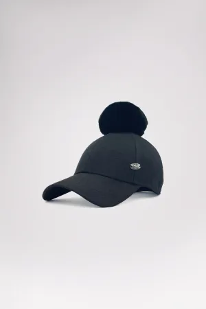 Wool Ball Cap for Women