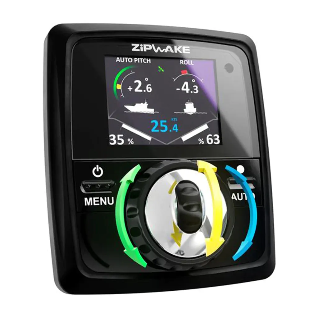 Zipwake KB600-S, 600mm Auto Trim Control System including display